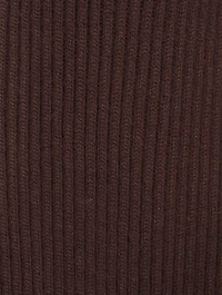 Cashmere Ribbed Knit Coat