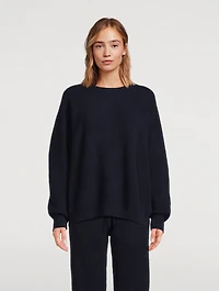 Cashmere Waffle Knit Sweater