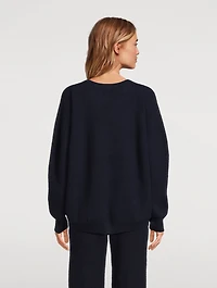 Cashmere Waffle Knit Sweater