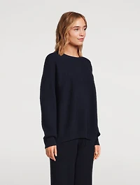 Cashmere Waffle Knit Sweater