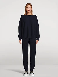 Cashmere Waffle Knit Sweater