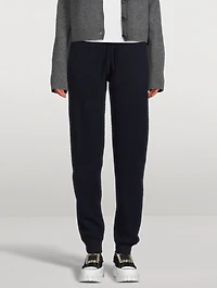 Cashmere Waffle Knit Jogger Pants