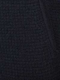 Cashmere Waffle Knit Jogger Pants