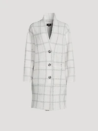 Nellie Coat Check Print