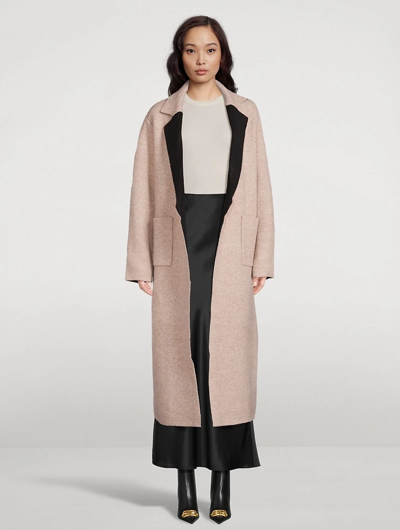 Monet Oversized Belted Coat