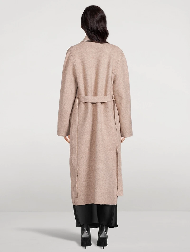Monet Oversized Belted Coat