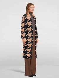Rory Houndstooth Long Coat