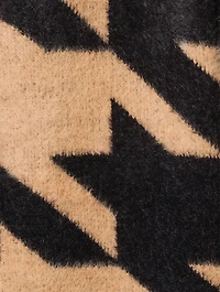 Rory Houndstooth Long Coat