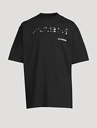 Hand-Drawn Oversized T-Shirt