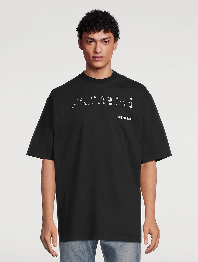 Hand-Drawn Oversized T-Shirt