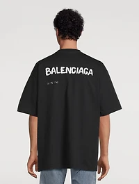 Hand-Drawn Oversized T-Shirt