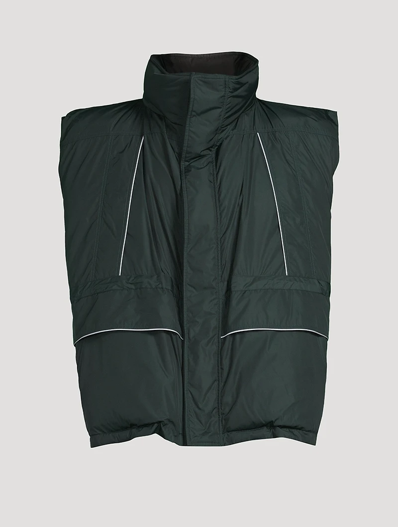 Nylon Boxy Vest