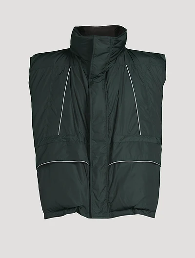 Nylon Boxy Vest