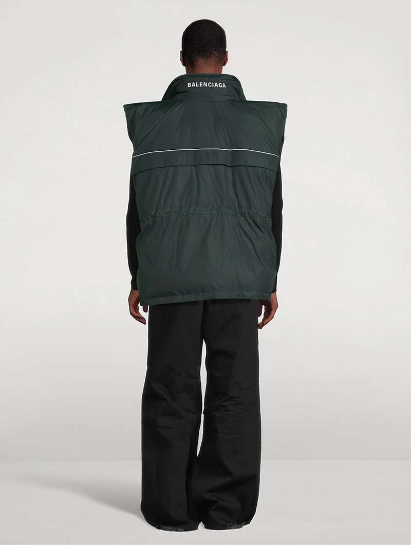 Nylon Boxy Vest
