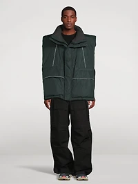 Nylon Boxy Vest