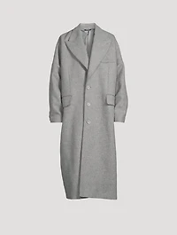 Wool Oversized Long Coat