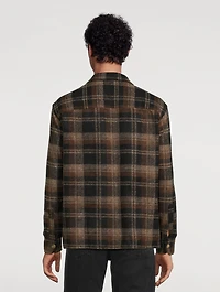 Ivy Wool-Blend Overshirt