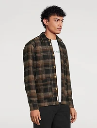 Ivy Wool-Blend Overshirt