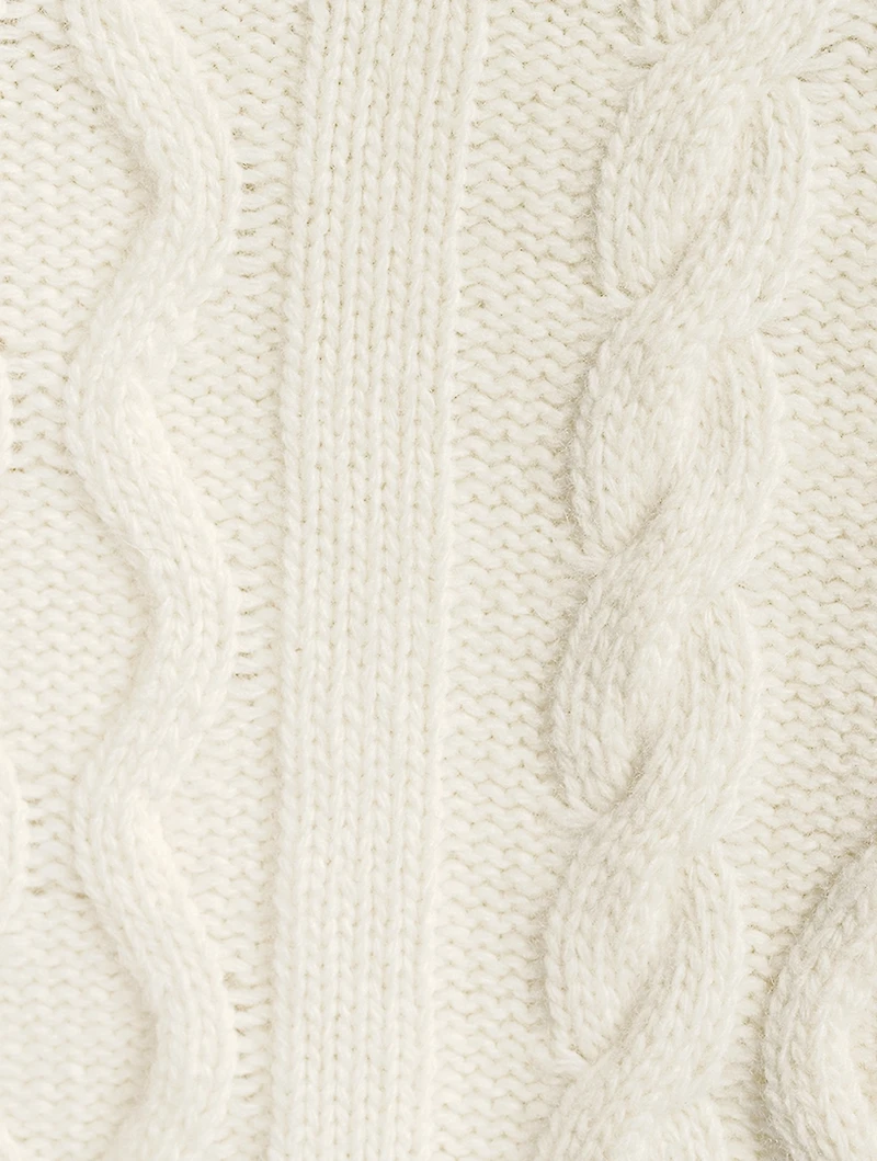 Marsh Wool-Blend Cable Knit Sweater