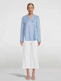 Linen Utility Shirt