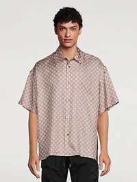 Silk Short-Sleeve Shirt