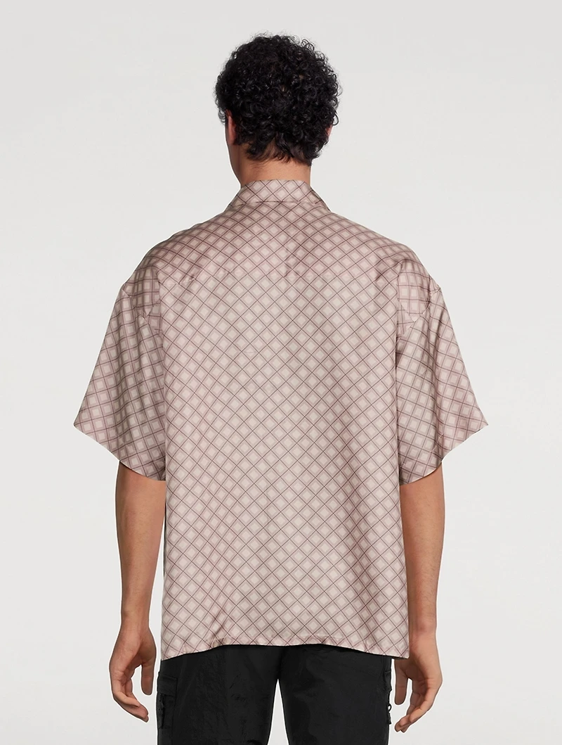 Silk Short-Sleeve Shirt