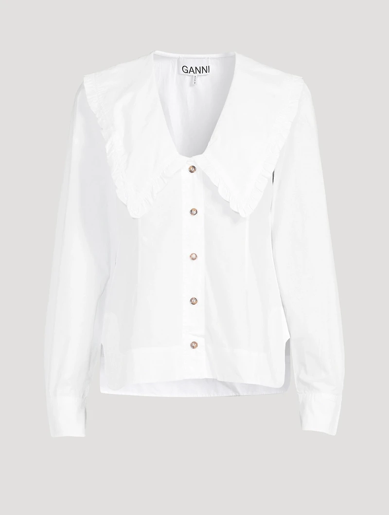 Ruffle Collar Blouse