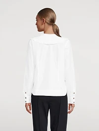 Ruffle Collar Blouse