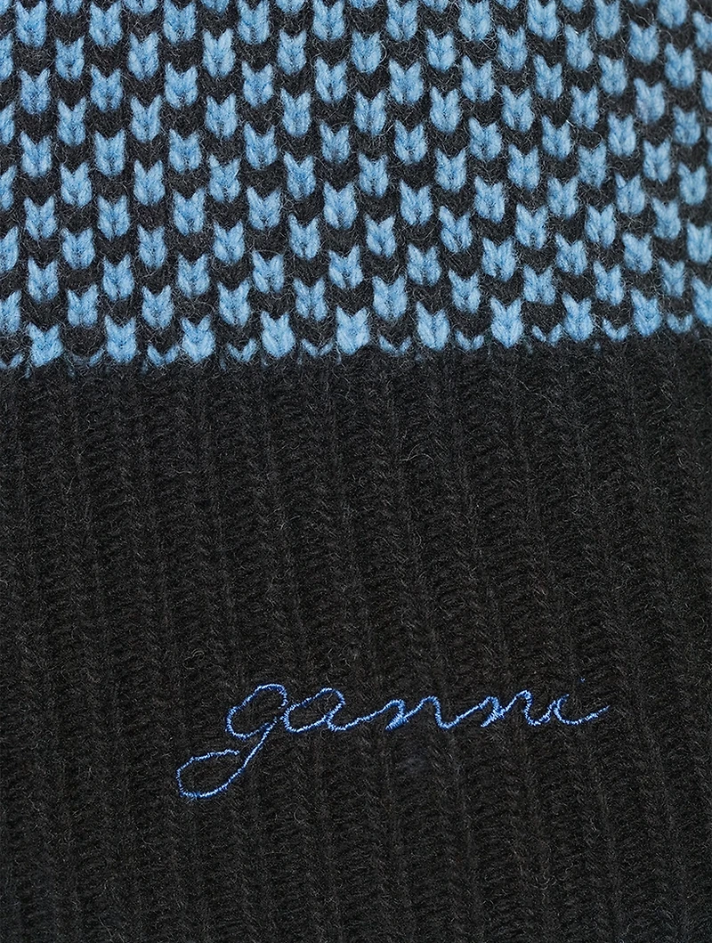 Jacquard Sweater Vest