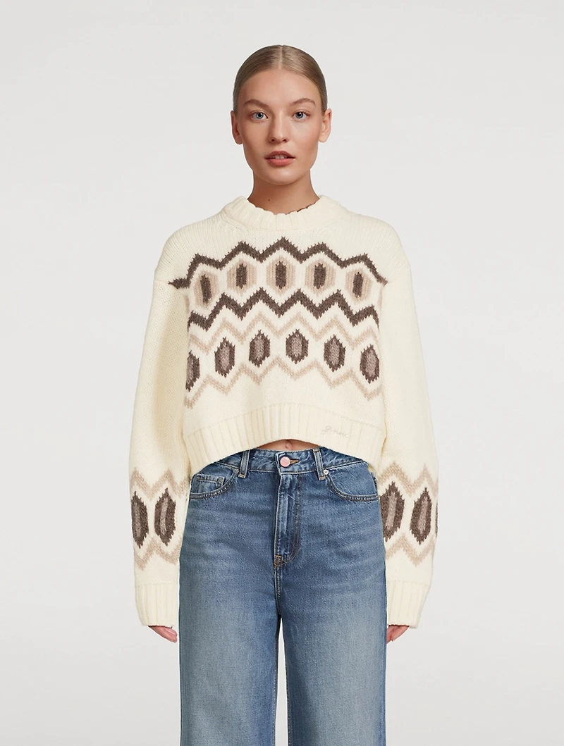 Chunky Knit Organic Wool Sweater
