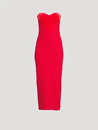 Charlton Stretch Crêpe Strapless Dress