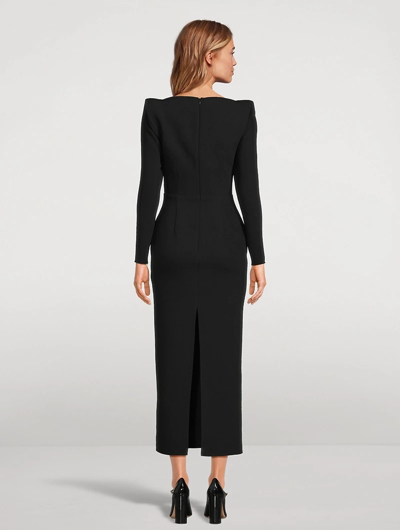 Lyndon Velvet Heart Midi Dress