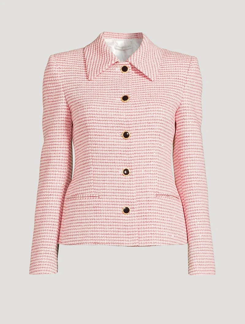 Sequin Tweed Jacket