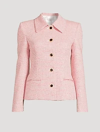Sequin Tweed Jacket