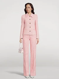 Sequin Tweed Jacket
