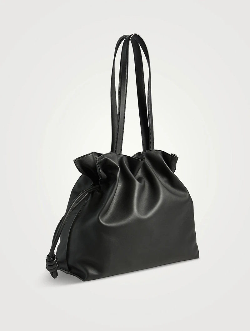 Large Flamenco Leather Shoulder Bag