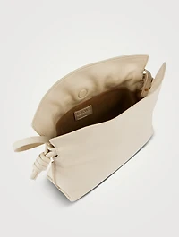 Mini Flamenco Leather Clutch