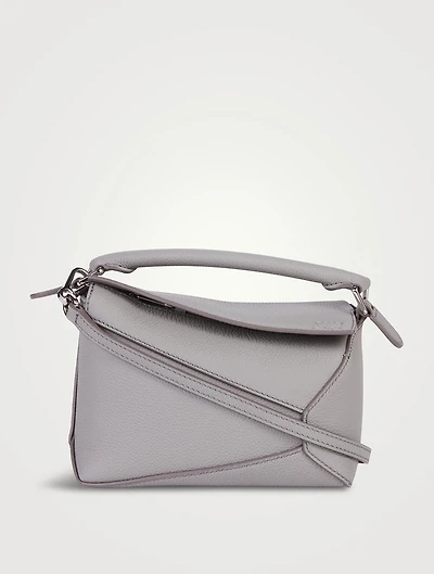 Mini Puzzle Edge Leather Bag