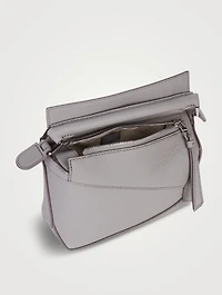 Mini Puzzle Edge Leather Bag