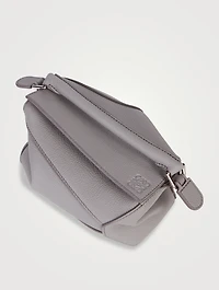 Mini Puzzle Edge Leather Bag