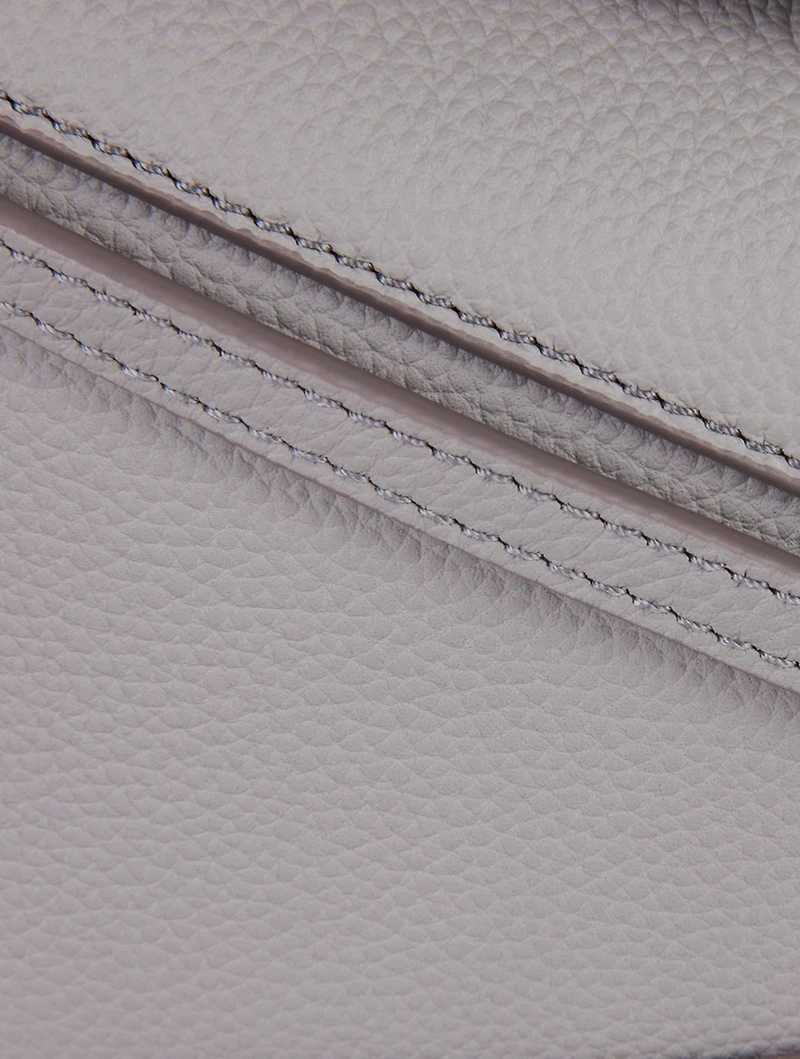 Mini Puzzle Edge Leather Bag