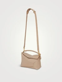 Medium Puzzle Edge Leather Bag