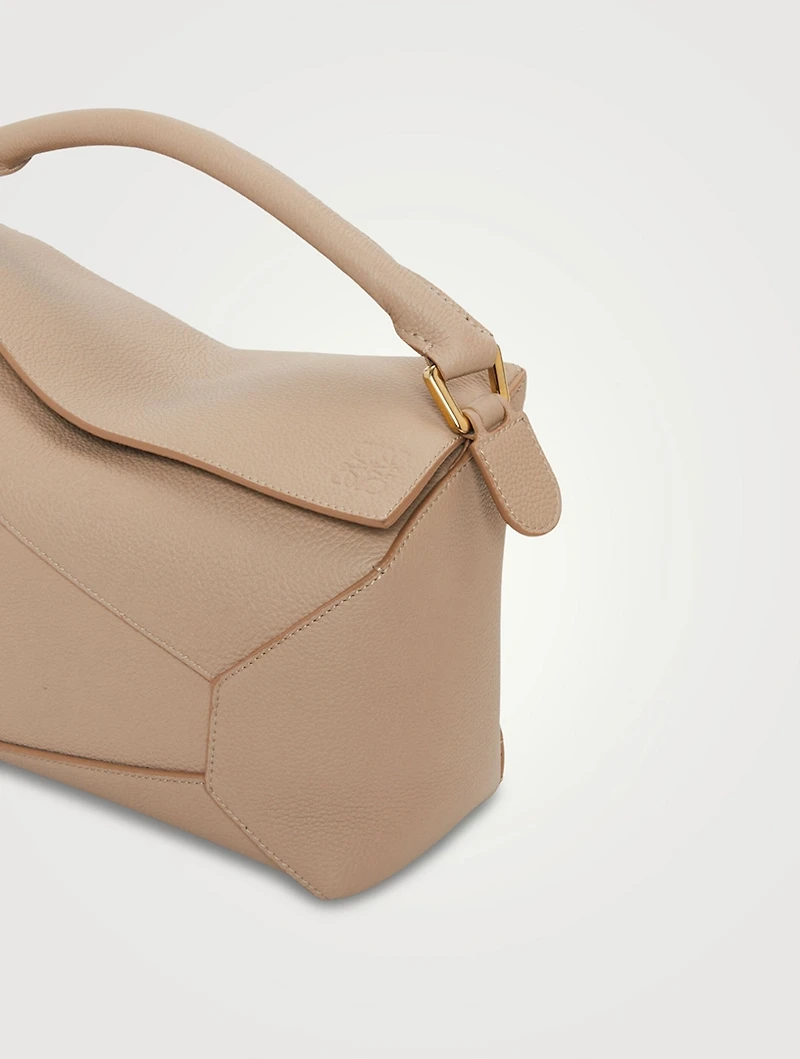 Medium Puzzle Edge Leather Bag
