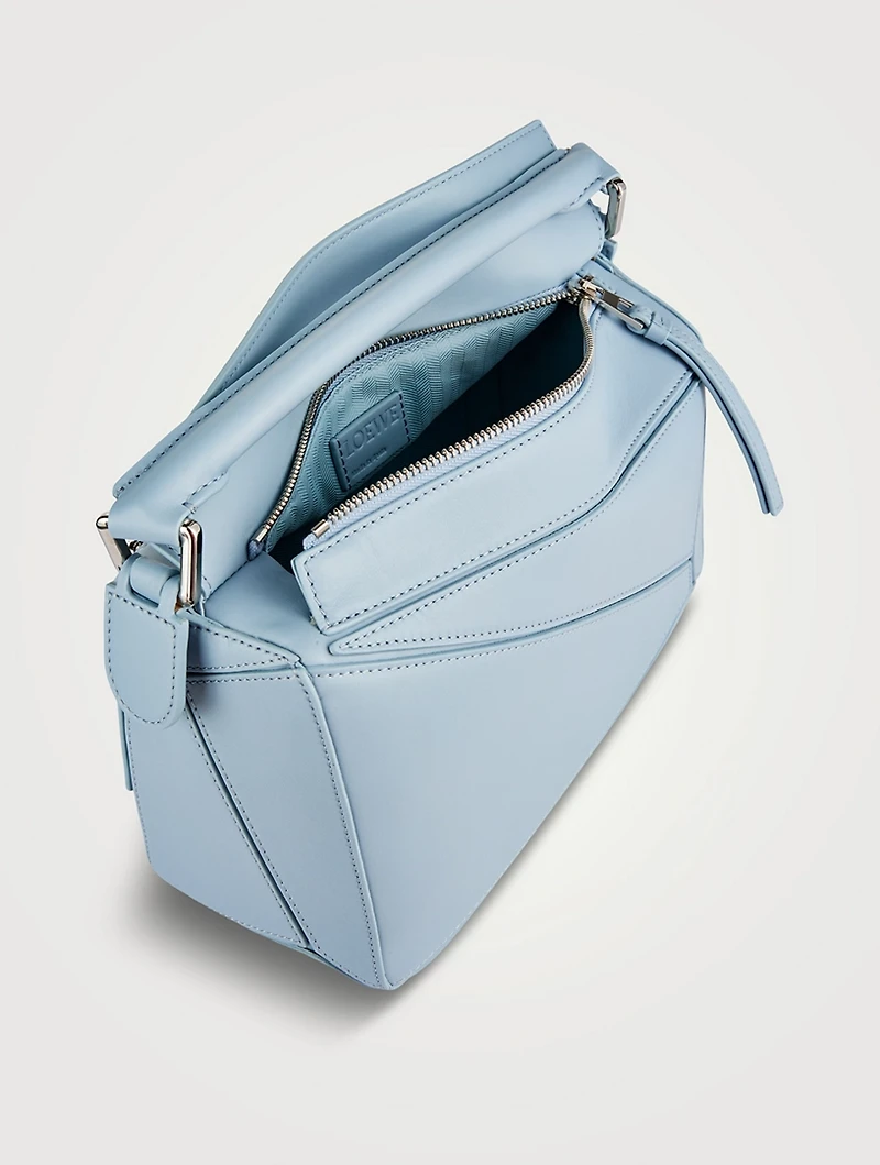 Small Puzzle Leather Bag