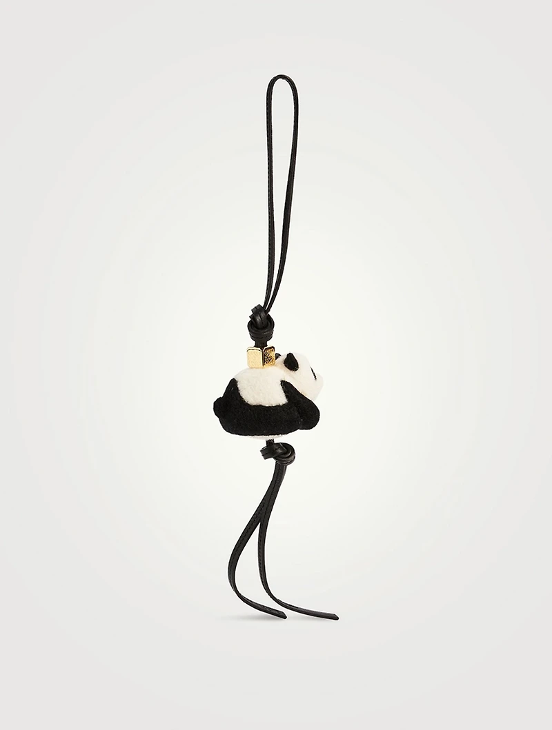 Panda Felt Bag Charm