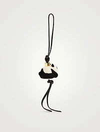 Panda Felt Bag Charm