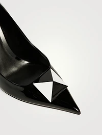 One Stud Leather Pumps