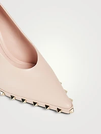 Rockstud Leather Pumps