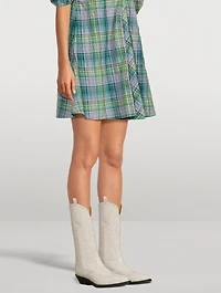 Embroidered Leather Western Boots