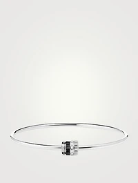 Quatre Black Edition 18K White Gold Bracelet With Black PVD And Diamonds